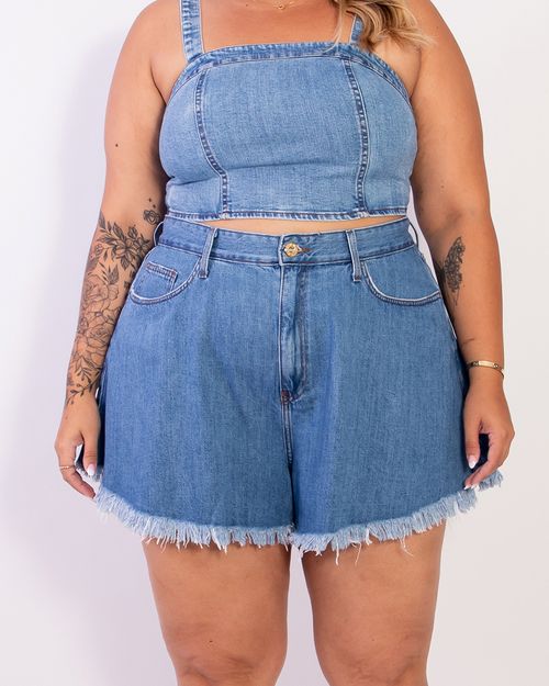 Shorts Feminino Godê - Blubetty BSH 2570L1